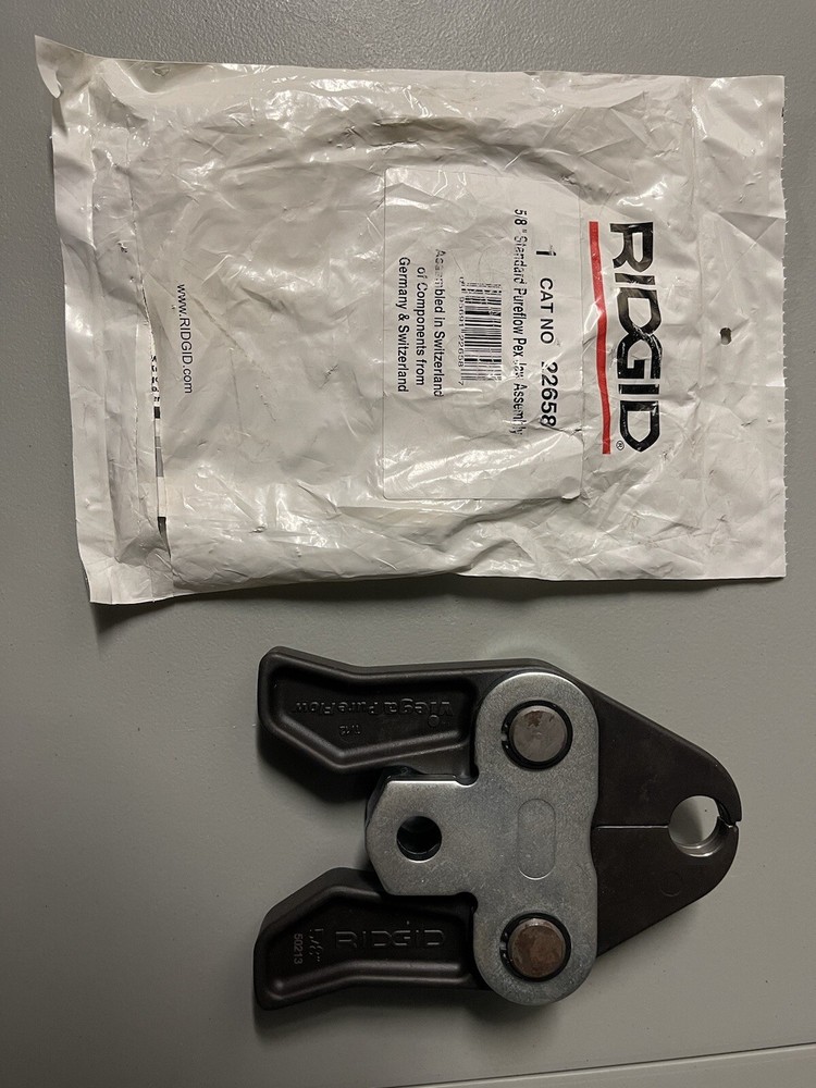 Rigid  press tool jaws 5/8