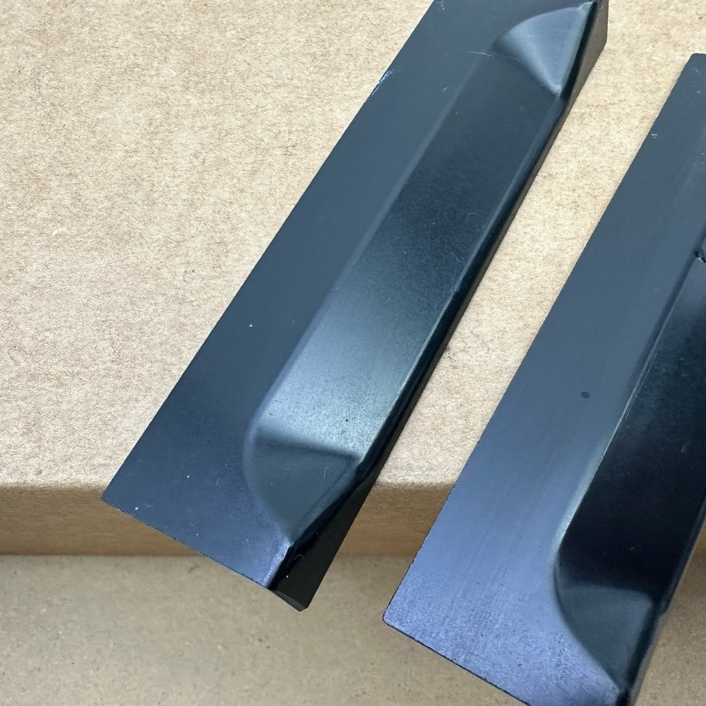 Bausch & Lomb Balplan Microscope Base Plastic Side Plate Covers Pair Set 2