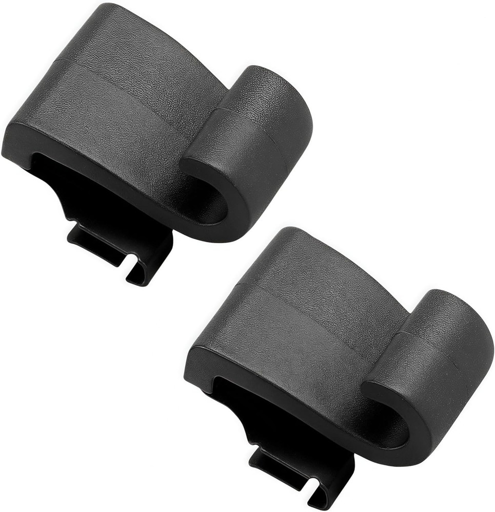2 Pack Car Window Shade Hooks Compatible with Pacifica Voyager 2017-2024 ABS ...