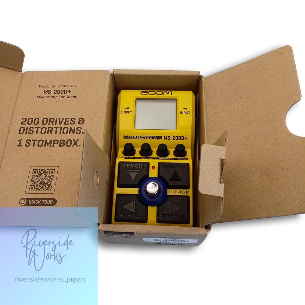 ZOOM MS-200D+ Multi-Effects Processor for Musicians JP