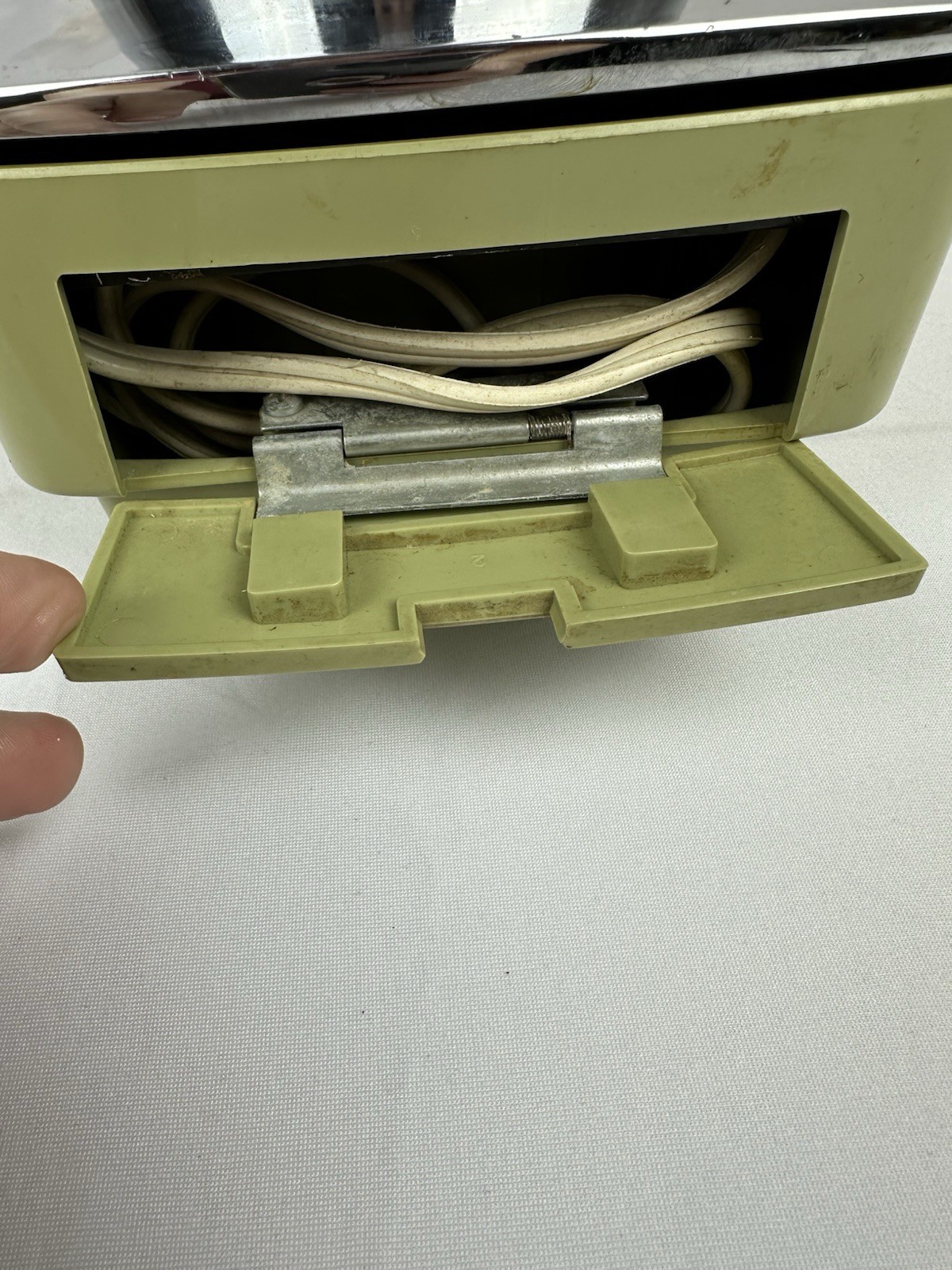 Vintage 1960's MCM Mid Century Modern Sears 7 Speed 40oz Blender With Real Glass