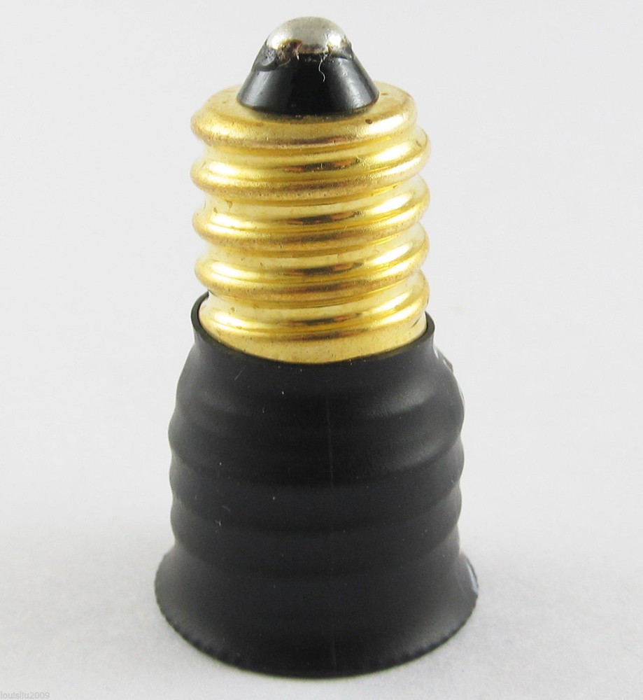 E14 to E17 Candelabra Base Socket LED Light Bulb Lamp Adapter Converter Holder