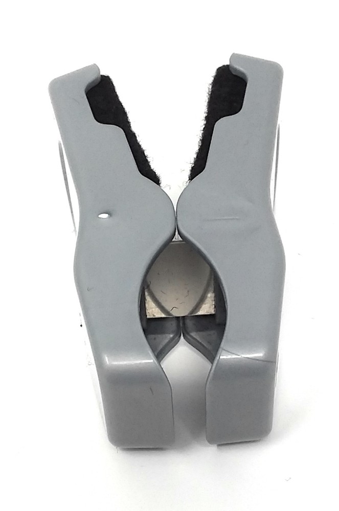 Drip Clip Dip Stick Wiper with Magnet Silver