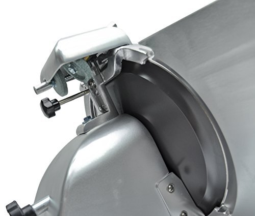 KWS Premium Commercial 320W Electric Meat Slicer 10" with Stainless Blade