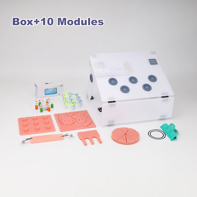 Laparoscopic Simulator Training Box Foldable Laparoscopy Endo Trainer Medical