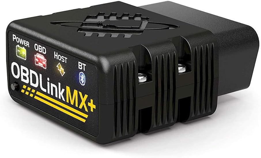 OBDLink MX+ OBD2 Scan Tool with Advanced OEM Diagnostics for iPhone Android
