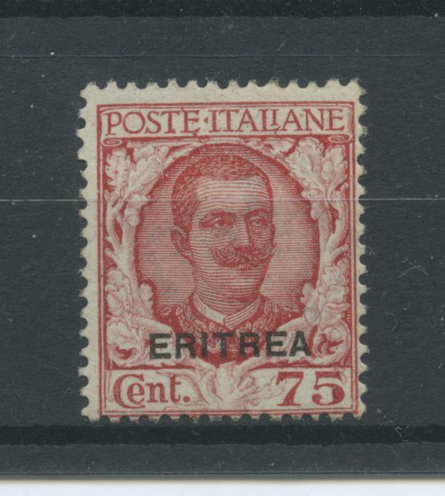 COLONIES ERITREA 1926 SOVR. C.75 **