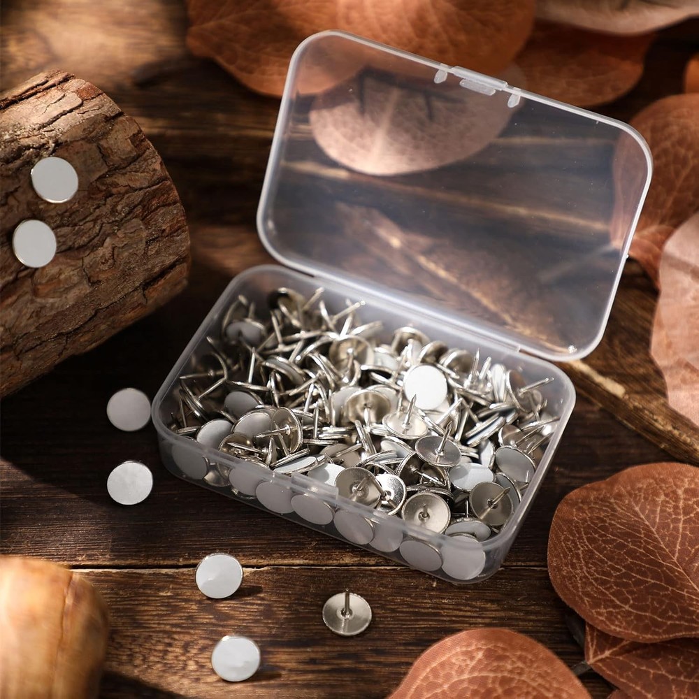 Epakh 200 Pack Reflective Tacks Trail Marking White