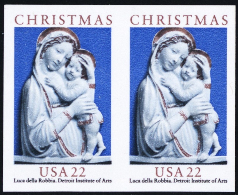 2165a, Mint NH 22¢ Imperforate Pair Error * Stuart Katz