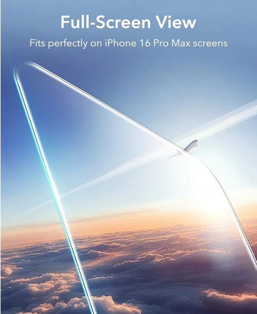 ESR 3 Pack for iPhone 16 Pro Max Screen Protector 9H Hardness