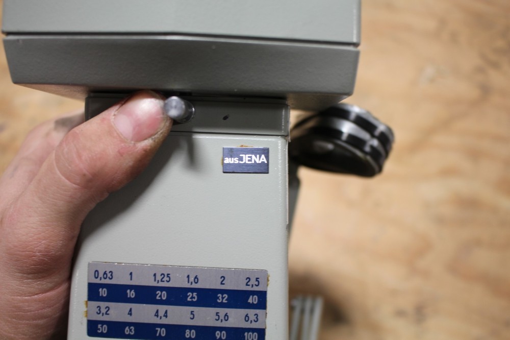 Aus Jena Lab Microscope Head Unit