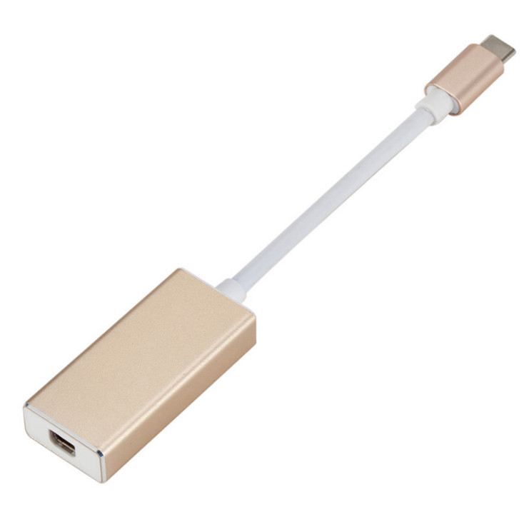 2pcs Type USB-C to miniDP adapter cable conversion cable HD connection cable