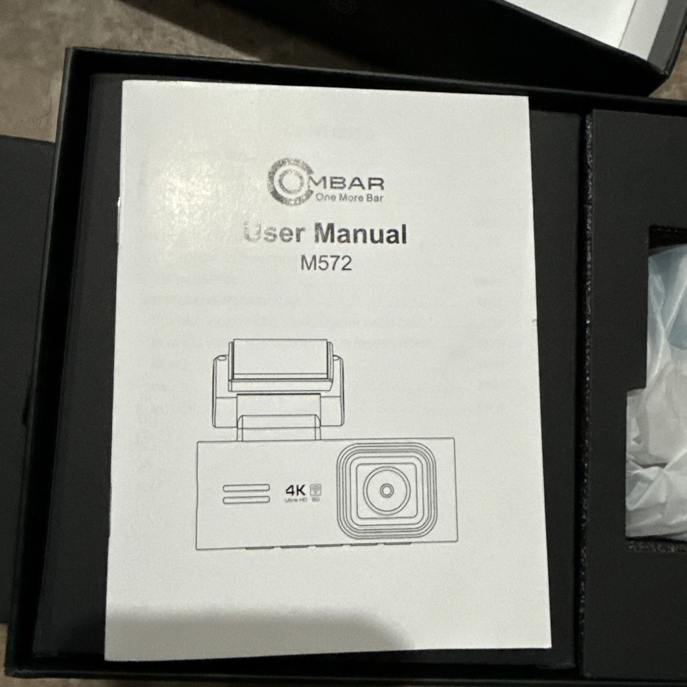 COMBAR 4K FRONT AND REAR DASH CAM
