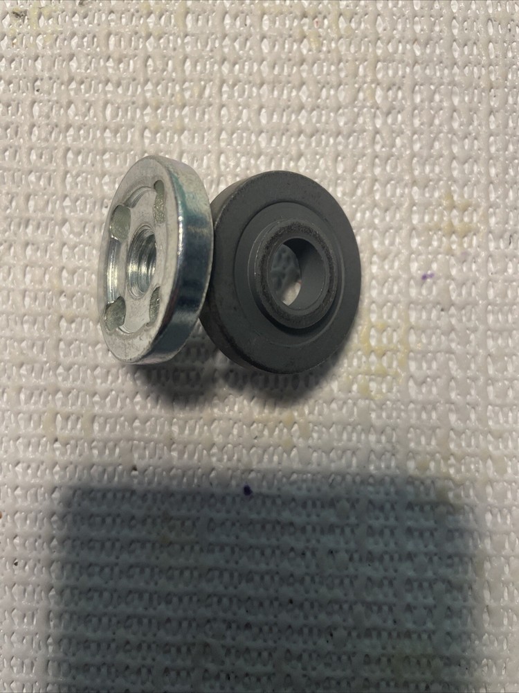 2Pcs Electric Power Tool Inner Outer Flange for Hitachi 100 .thread 10mm