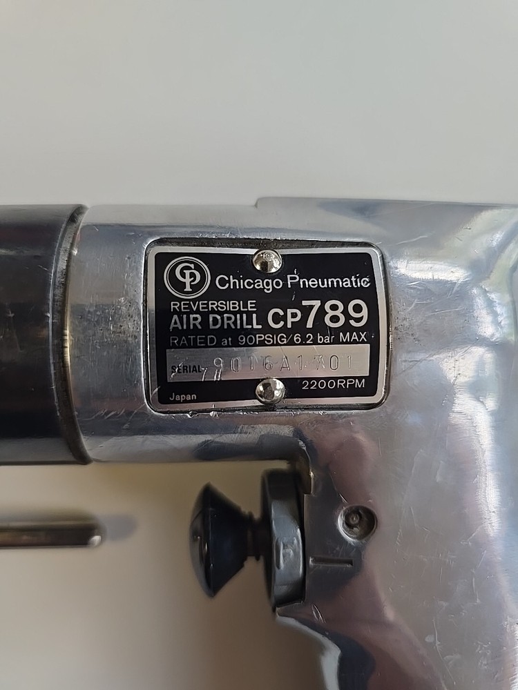 Chicago Pneumatic CP789 Reversible And Variable Speed Air Drill