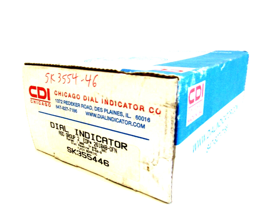 NEW CDI CHICAGO SK355446 DIAL INDICATOR