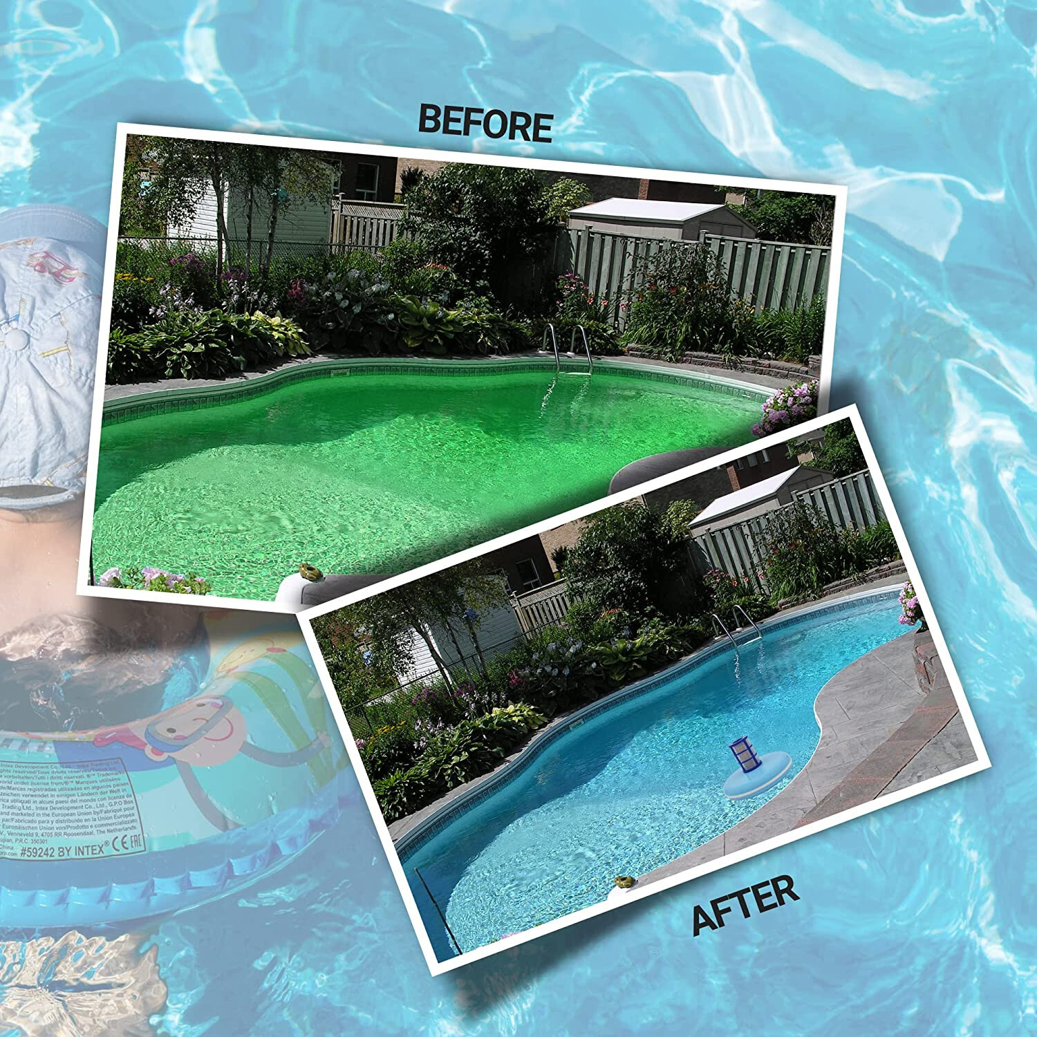 Solar powered Pool Ionizer Kills Algae Reduces Chlorine,Covers up to 35,000 gal