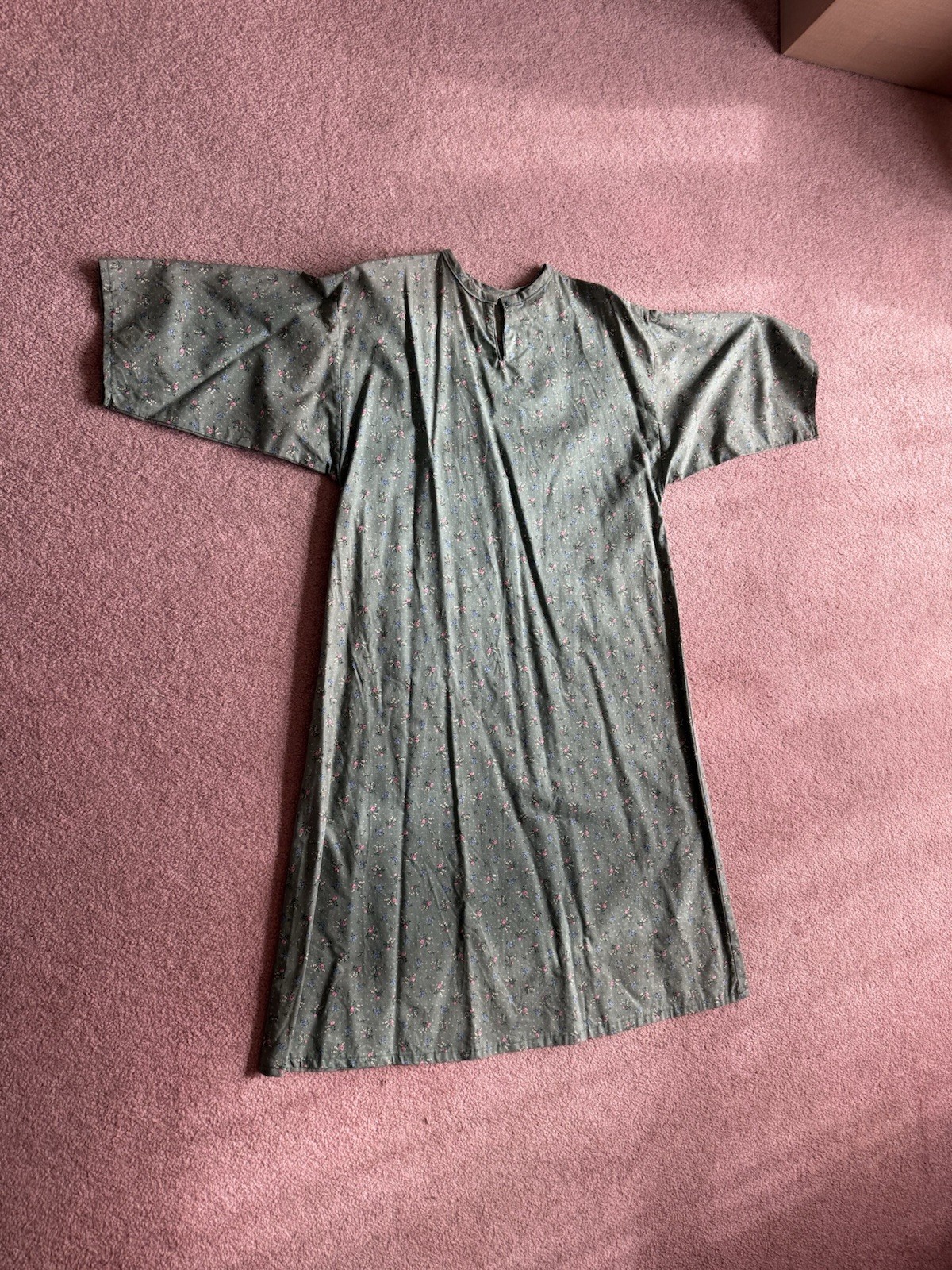 2 Native American Traditional Calico Dresses Youth L -Adult S. See Photos