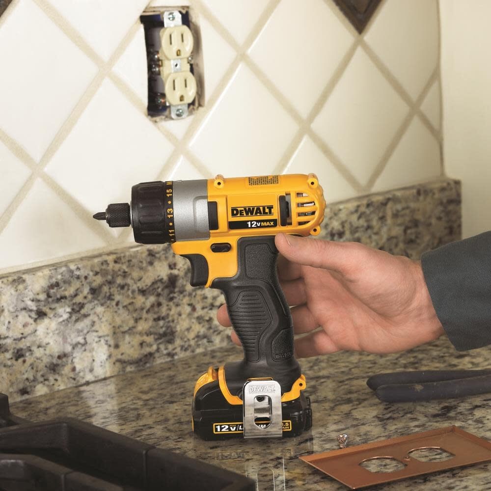 DEWALT DCF610S2 1/4 inch 12V Screwdriver Kit