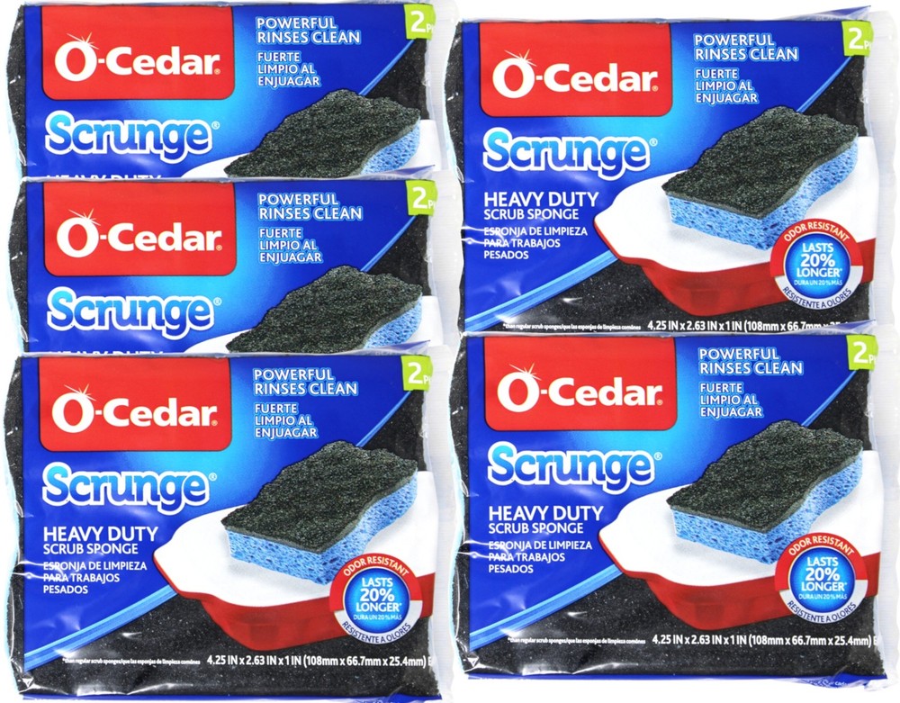 O-Cedar Scrunge Heavy Duty Scrub Sponge