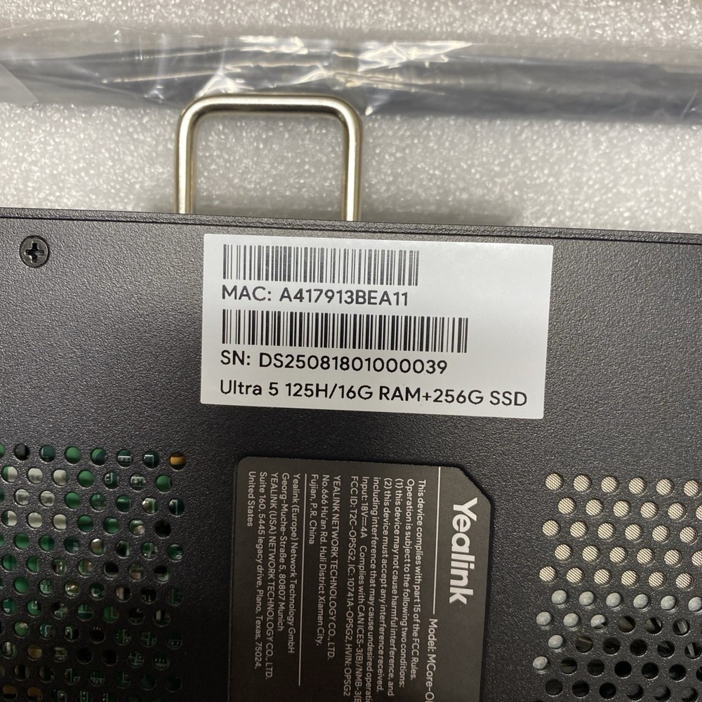 Yealink MCore-OPS-G2 Windows OPS Module for MeetingBoard