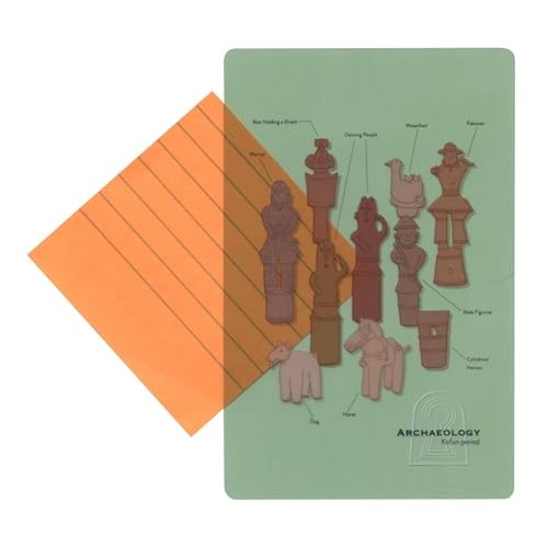 Green Flash STUDY HOLIC Clear Bookmark Archaeology ST-369