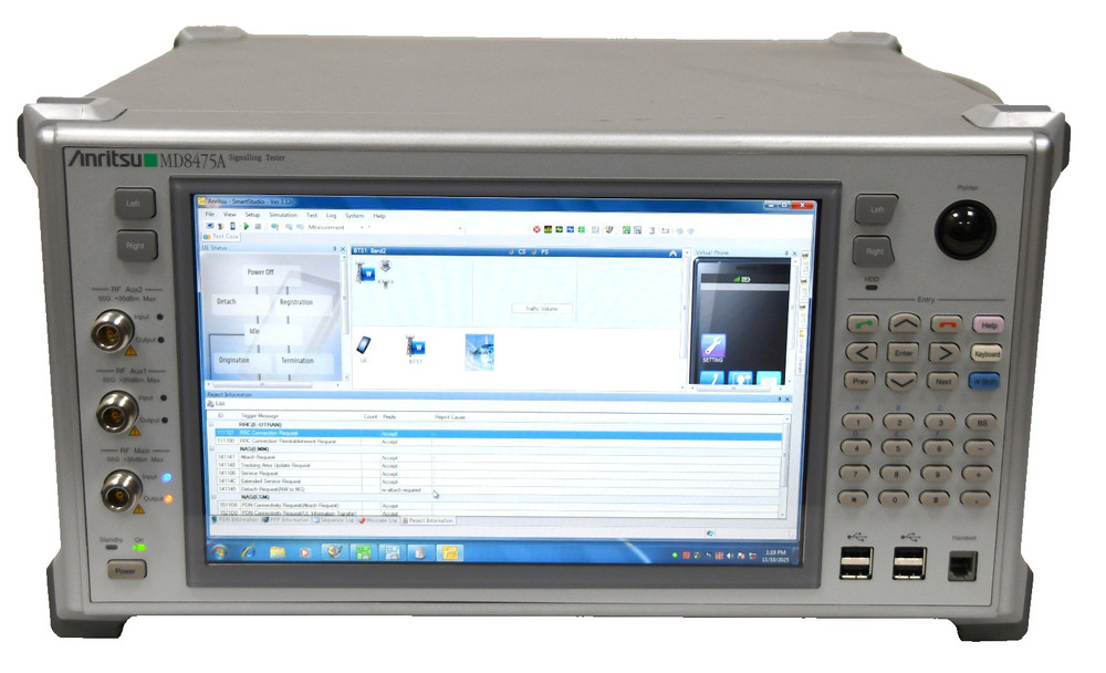 Anritsu MD8475A Communication Analyzer / Signalling Tester w/Options
