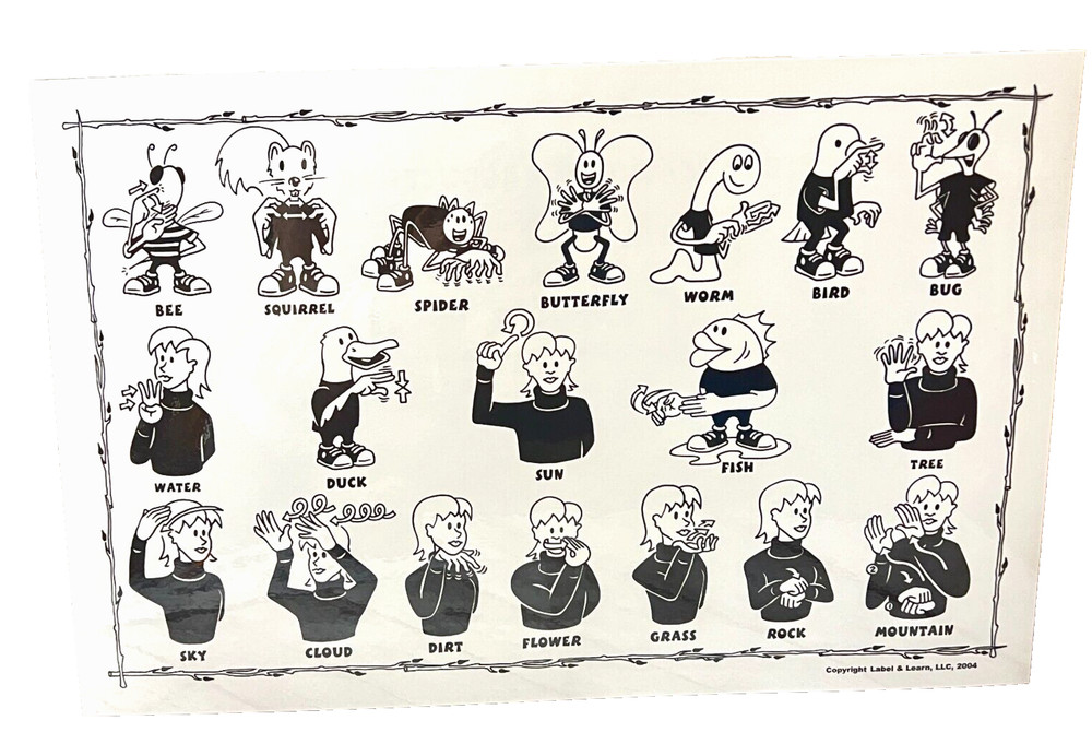 Label & Learn ZOO/PARK (2) /BASIC Educational Placemat (New)