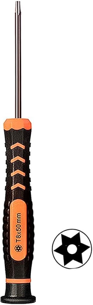 T8 Torx Screwdriver, TEMAN TR8 Torx Security Screwdriver for book,