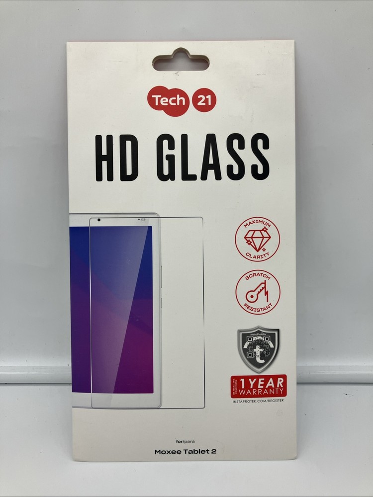 Tech 21 Tempered HD Glass Screen Protector Moxee Tablet 2 - FREE SHIPPING