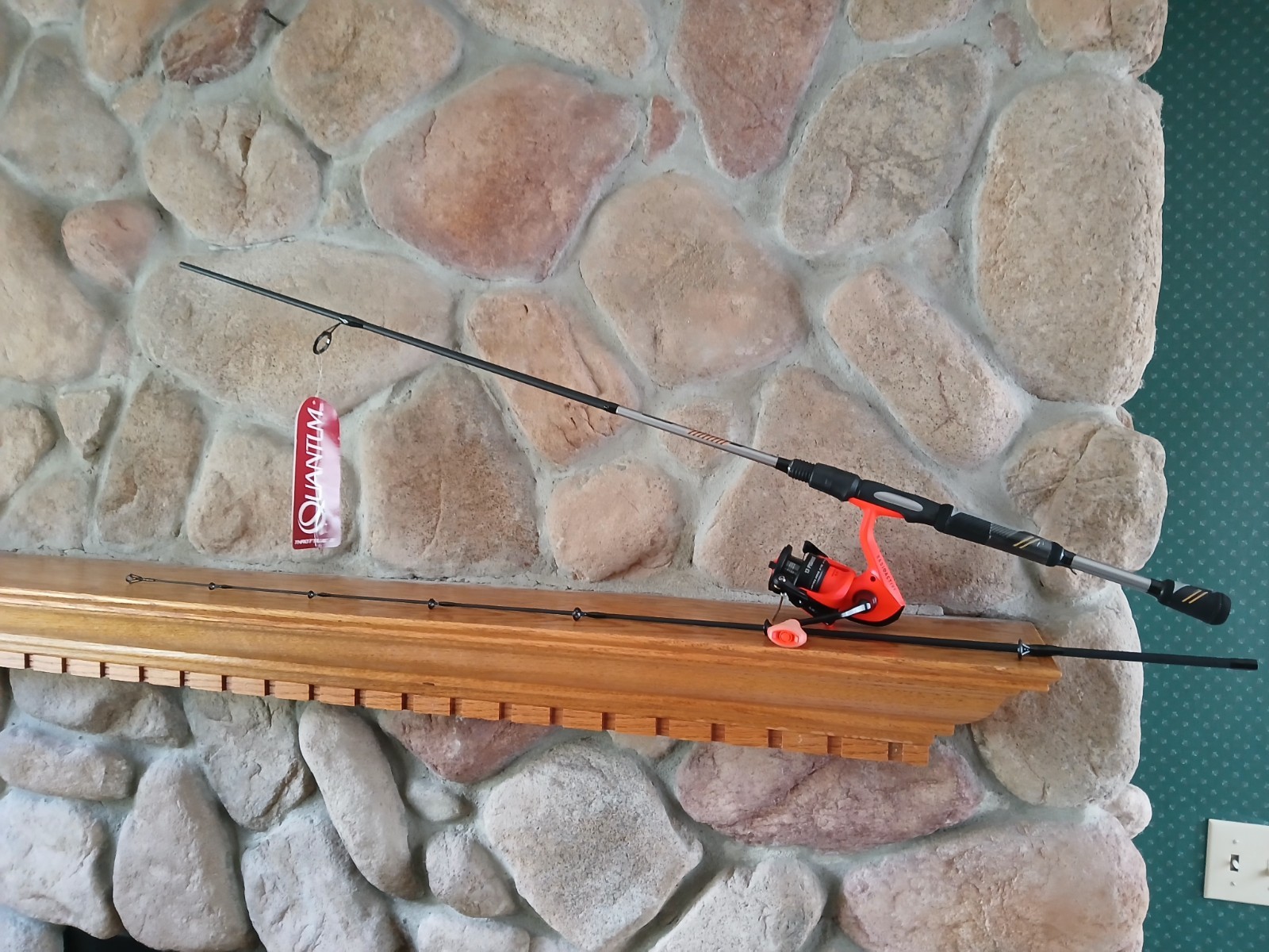 Kalon 13 Fishing 2.0 Radioactive Spinning Fishing Reel Quantum Throttle II Combo