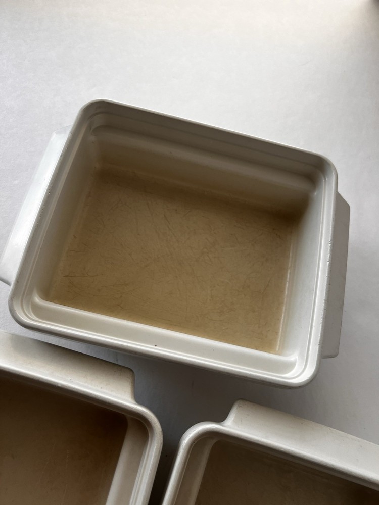 LITTON WARE Vintage Containers Conventional Oven Microwave Cookware W/ Lids Set