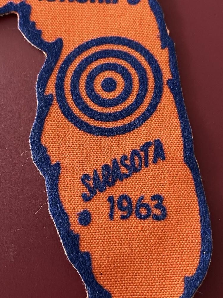 1963 FLORIDA STATE SMALL BORE CHAMPIONSHIPS PATCH