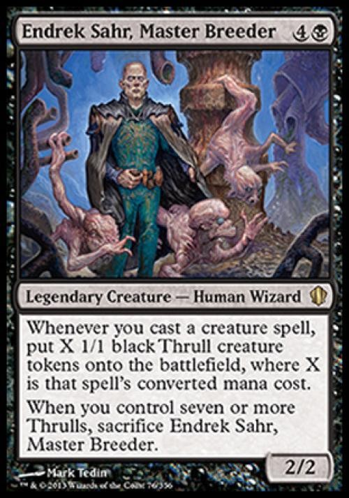 Endrek Sahr, Master Breeder - Light Play MTG Commander 2013 Edition
