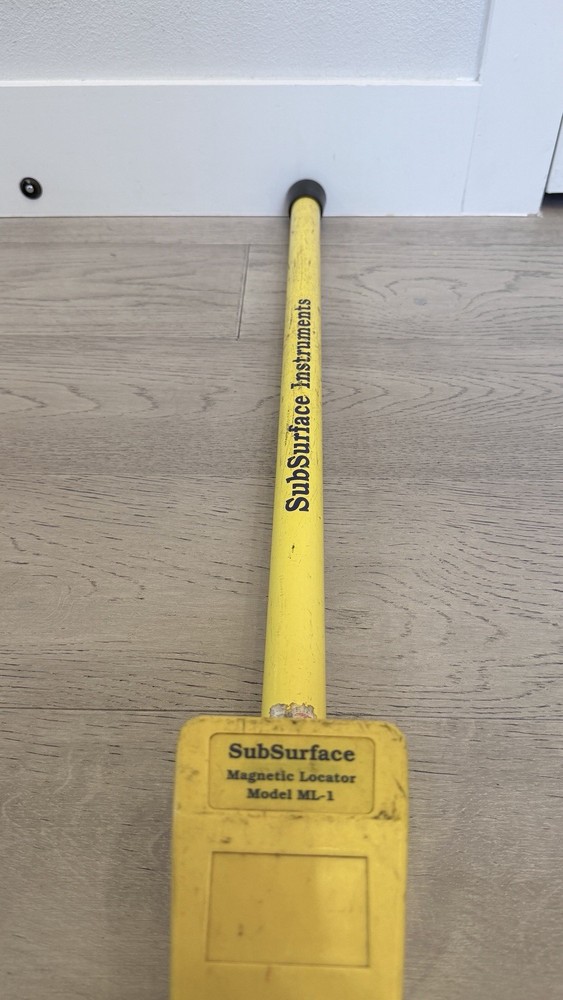 SubSurface Instruments ML-1 Magnetic Locator Ferrous Iron Finder Soft Case Teste