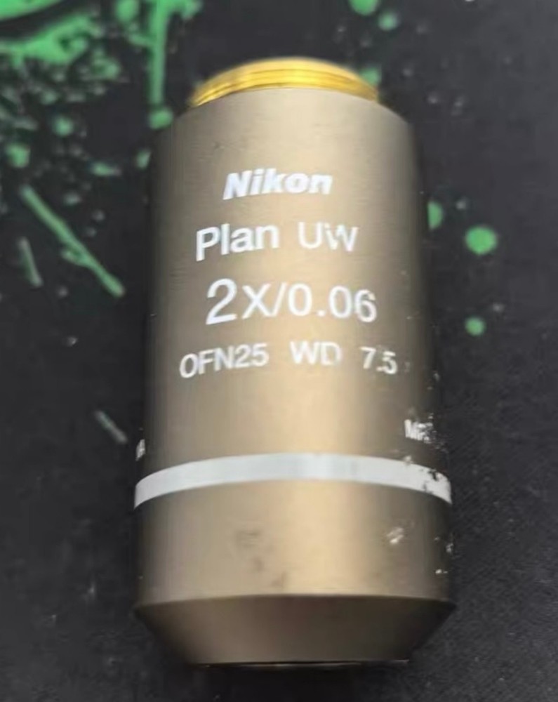 Nikon Plan UW 2×/0.06 OFM25 WD 7.5 Microscope objective