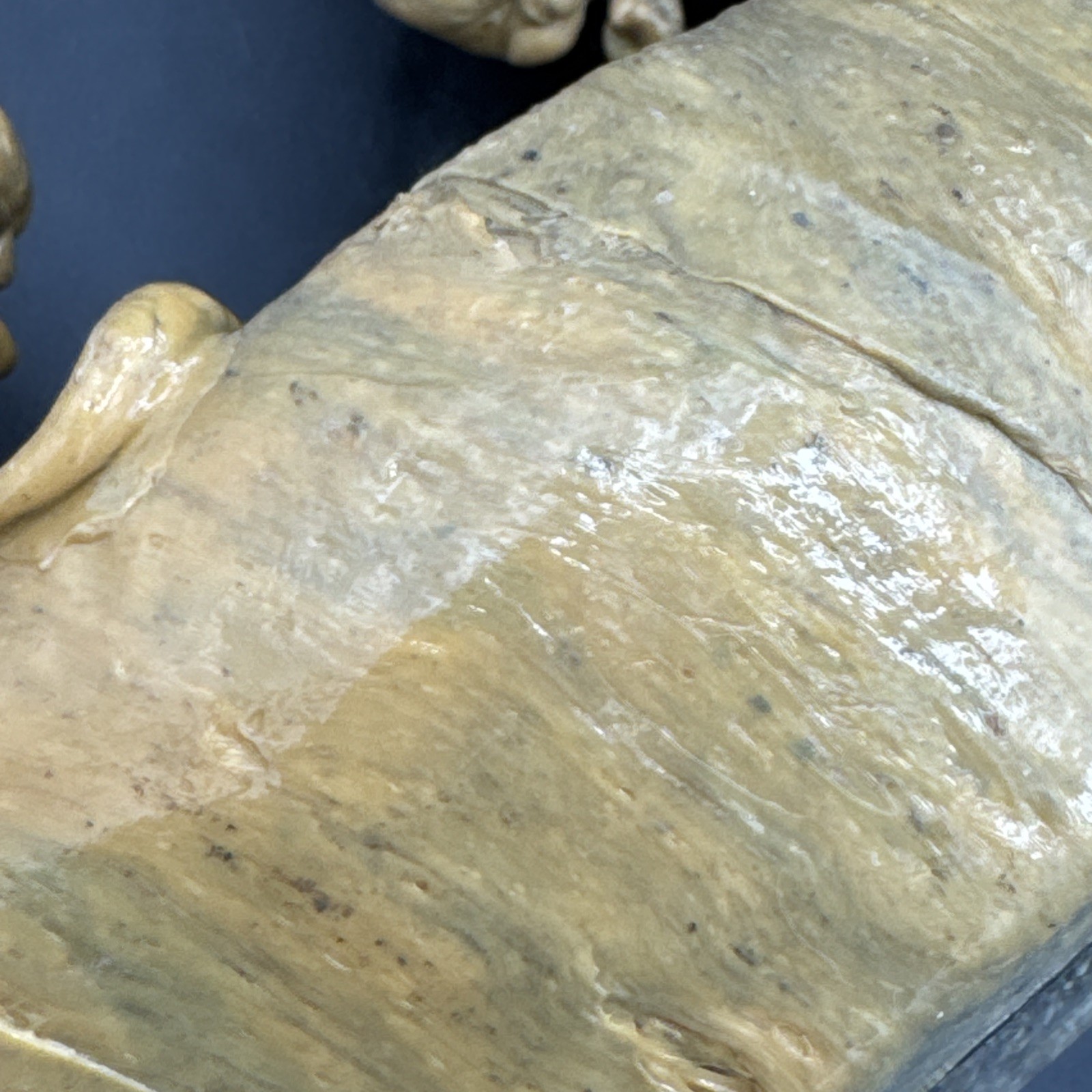 Folk Art Dueling Donkey Ashtray