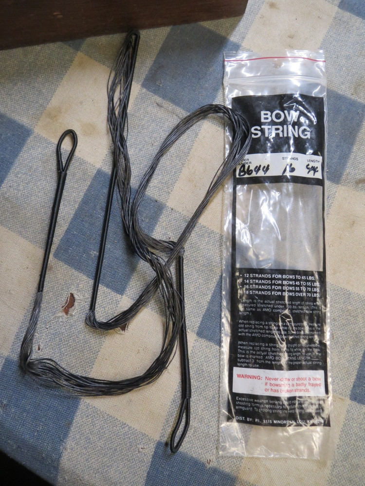 Archery compound bow string 16 strand 44" NEW !!! For 55 to 70 Lb Bows