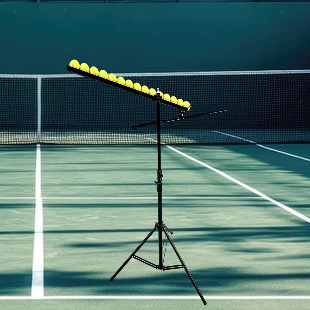 Tennis Ball Dropping Machine Practical Durability Portable Single Training