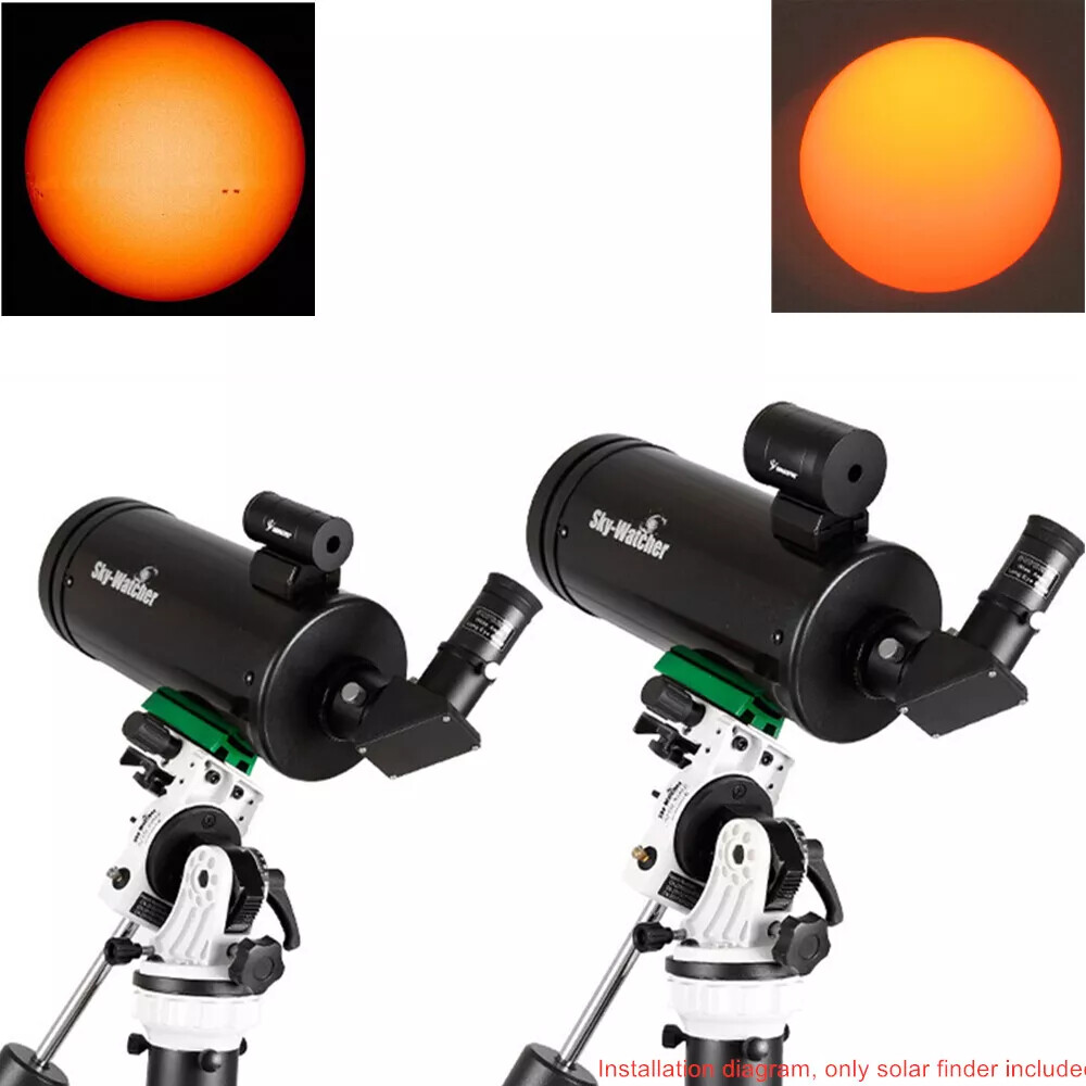 Solar Finder Scope for Sun Positioning Eclipse&Partial Observation for Telescope
