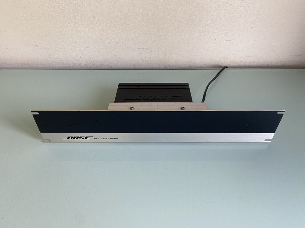 Bose 402-E Active Equalizer with 19” Rack Mount Faceplate Made in USA