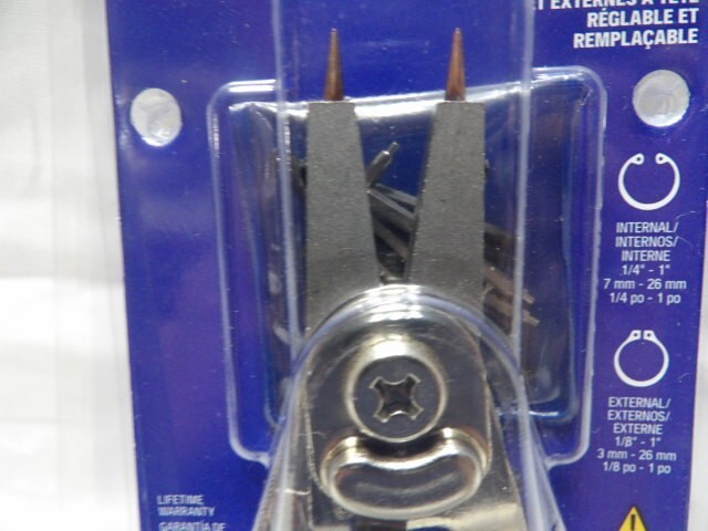 Carlyle by Napa #3150 Internal & External Replaceable Tip Retaining Ring Pliers