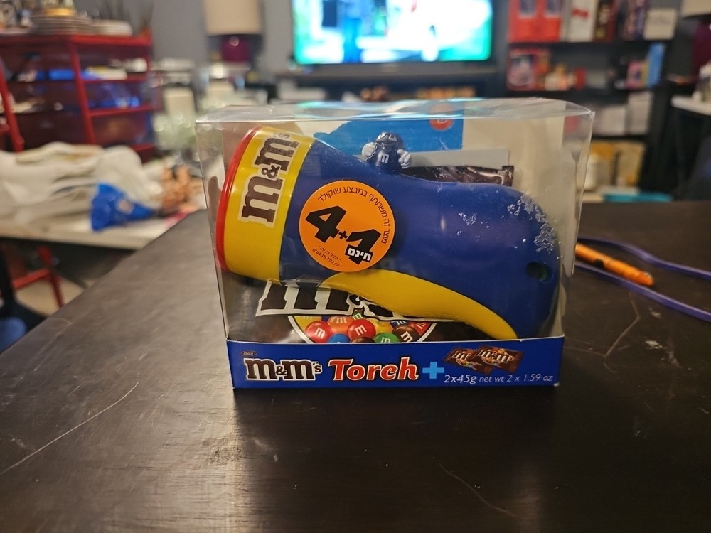 M&M's Torch flashlight with candy