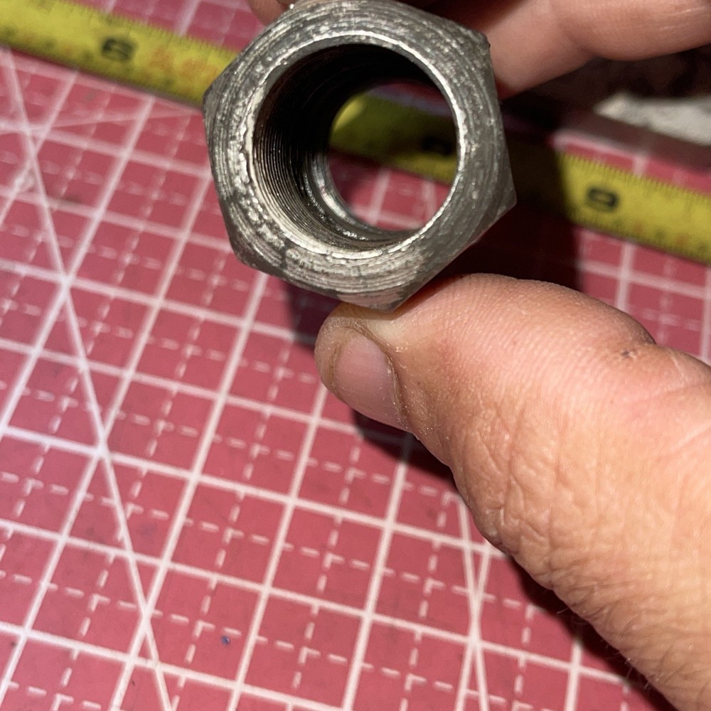 3/4-16 Left Right Thread Push Pull Adapter Extension Connector Set Vintage OTC