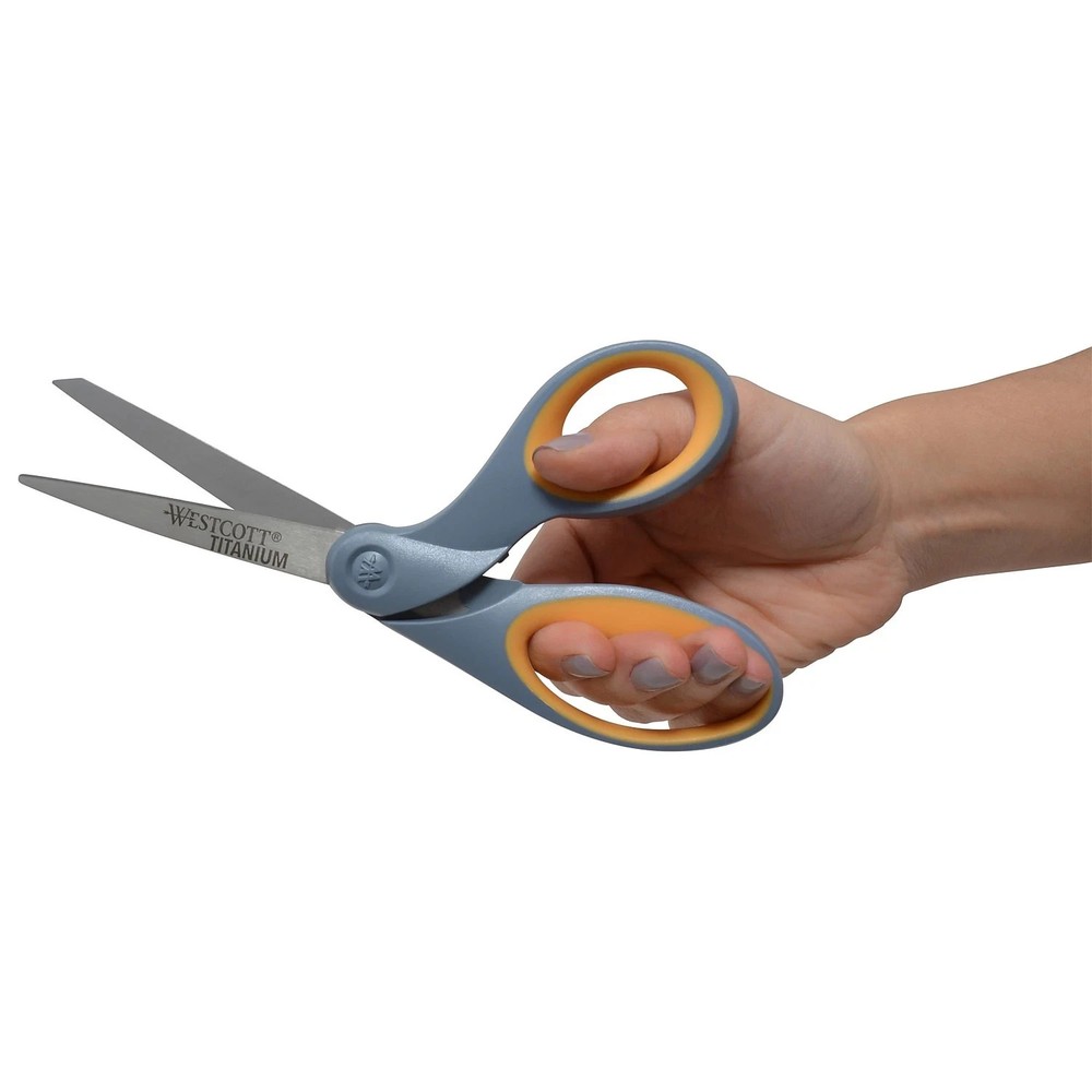Westcott Titanium Bonded Scissors 8" Bent 13731