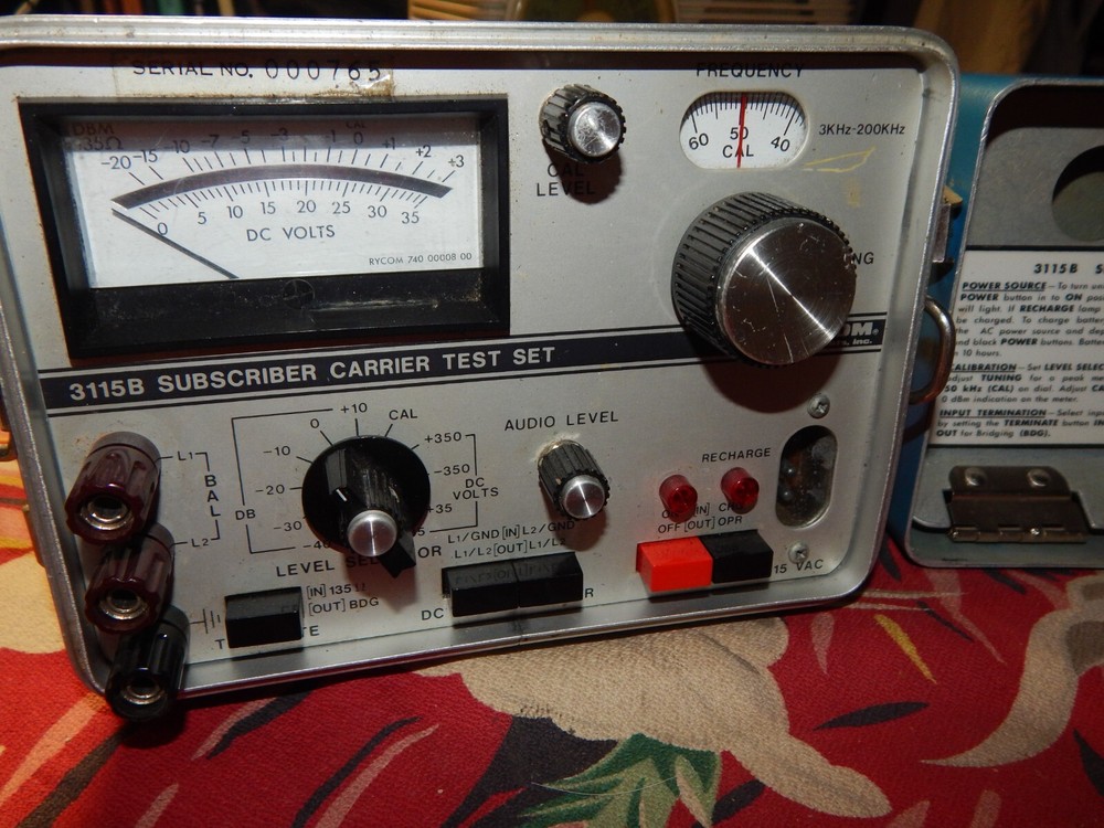 Rycom Instruments 3115B Subscriber Carrier Test kit
