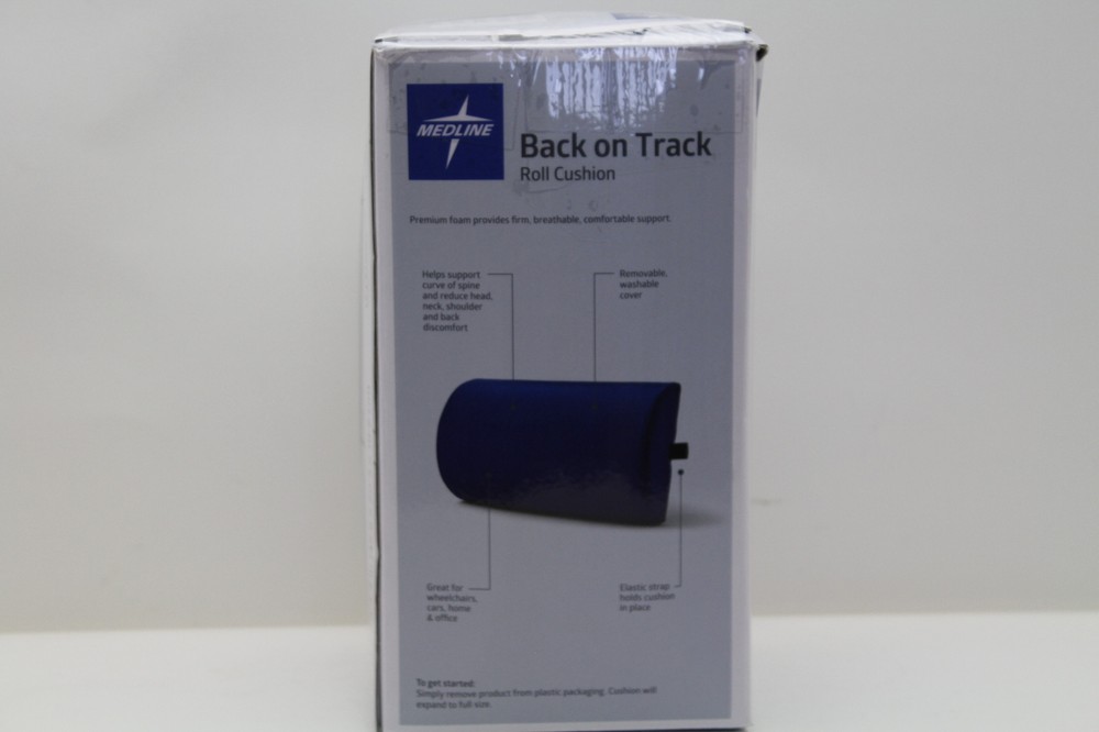 Midline Back Support Back On Track Compressed Foam Roll Cushion