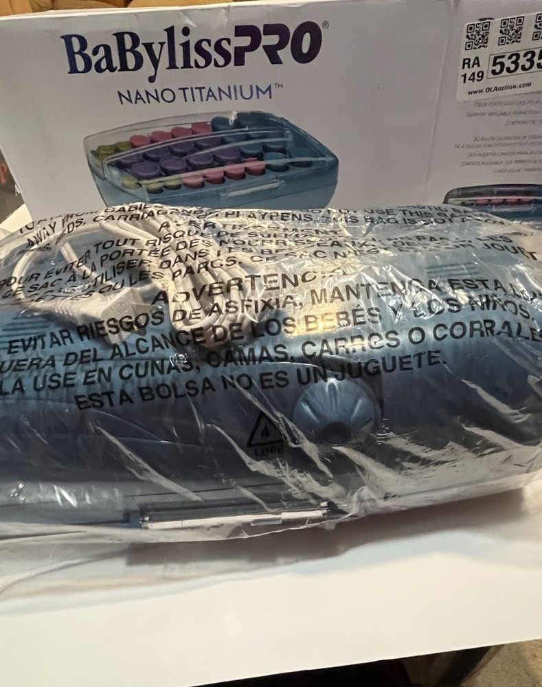 New BaByliss PRO Nano Titanium 30-Piece Ceramic/Ionic Hot Rollers Set