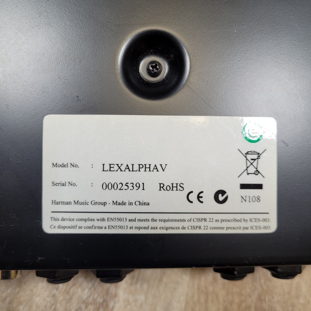 Lexicon Alpha Lexalpha Digital Recording USB Interface - TESTED