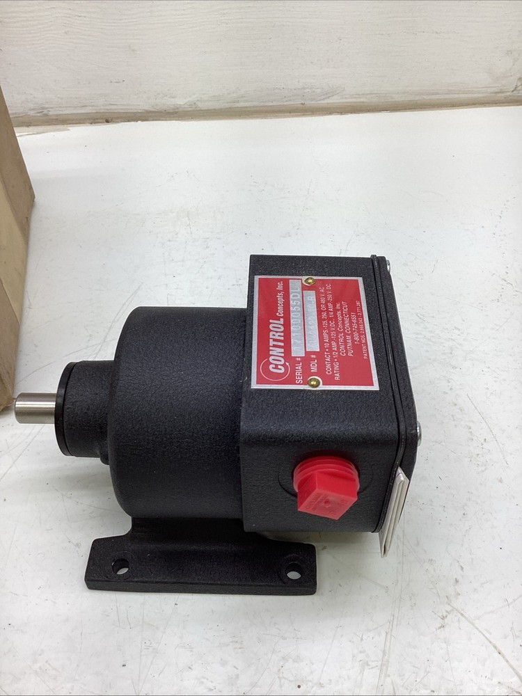 Control Concepts Inc Zero Speed Switch AL-2122-10-B NIB